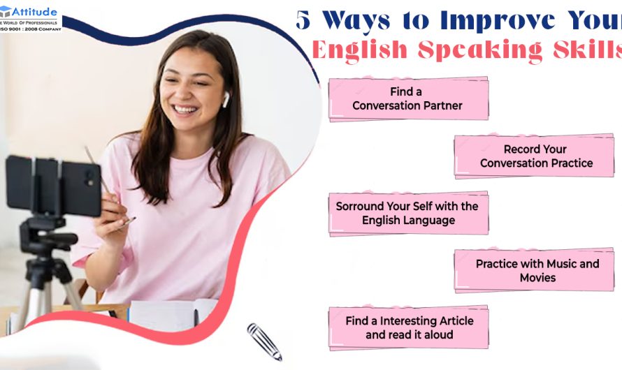 5 Ways to Improve Your English Speaking Skills