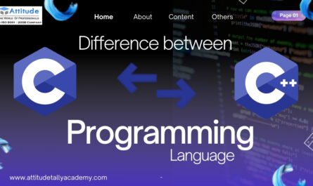 This image is related to difference between c and c++ programming language